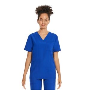 Scrubstar Blue Boxy Short Sleeve Tee M